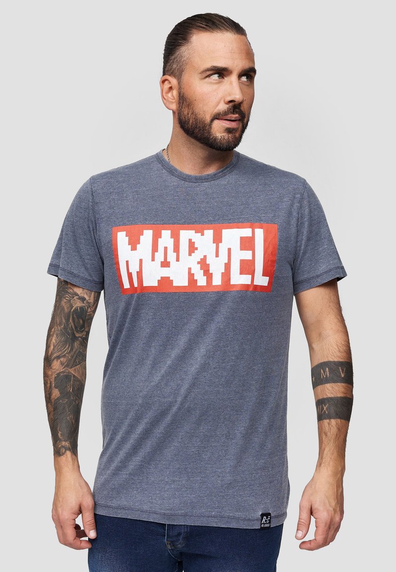 Re:Covered - MARVEL - Tricou cu imprimeu - blue, Extindeți