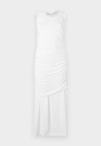 ROMANA LAYERED SHEER TANK DRESS - Trikotāžas kleita - white