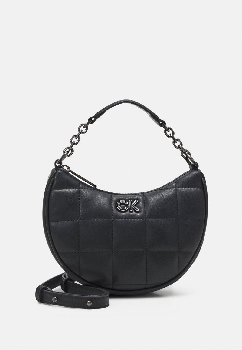 Calvin Klein RELOCK QUILT MINI BAG Across body bag black Zalando.ie