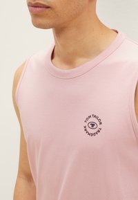 TOM TAILOR BASIC TANK - Felső - morning pink