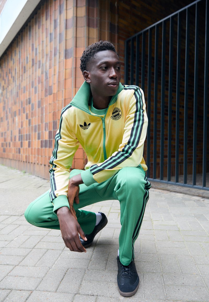 Veste Adidas Beckenbauer Jaune Vert Adicolor Classics Beckenbauer