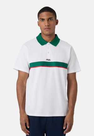 SAGANO KURZARM - Polokošeľa - weiß