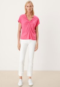 s.Oliver BLACK LABEL Tričko s potlačou - fuchsia