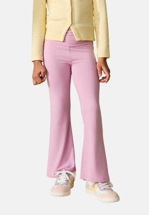 REGULAR FIT - FLARE - Leggings - pink