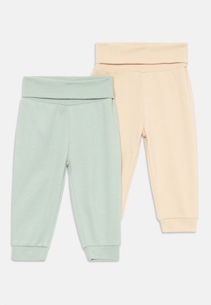 UNISEX 2 PACK - Pantaloni sportivi - sand/mint