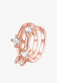 Unselected, rose gold-coloured