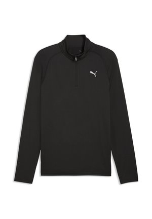 M PWRTRAIN MIX 1/4 ZIP - T-shirt à manches longues - puma black