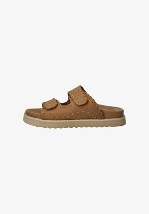 Posh by Poelman, P25-1341 C0425-26 - Muiltjes - cappuccino