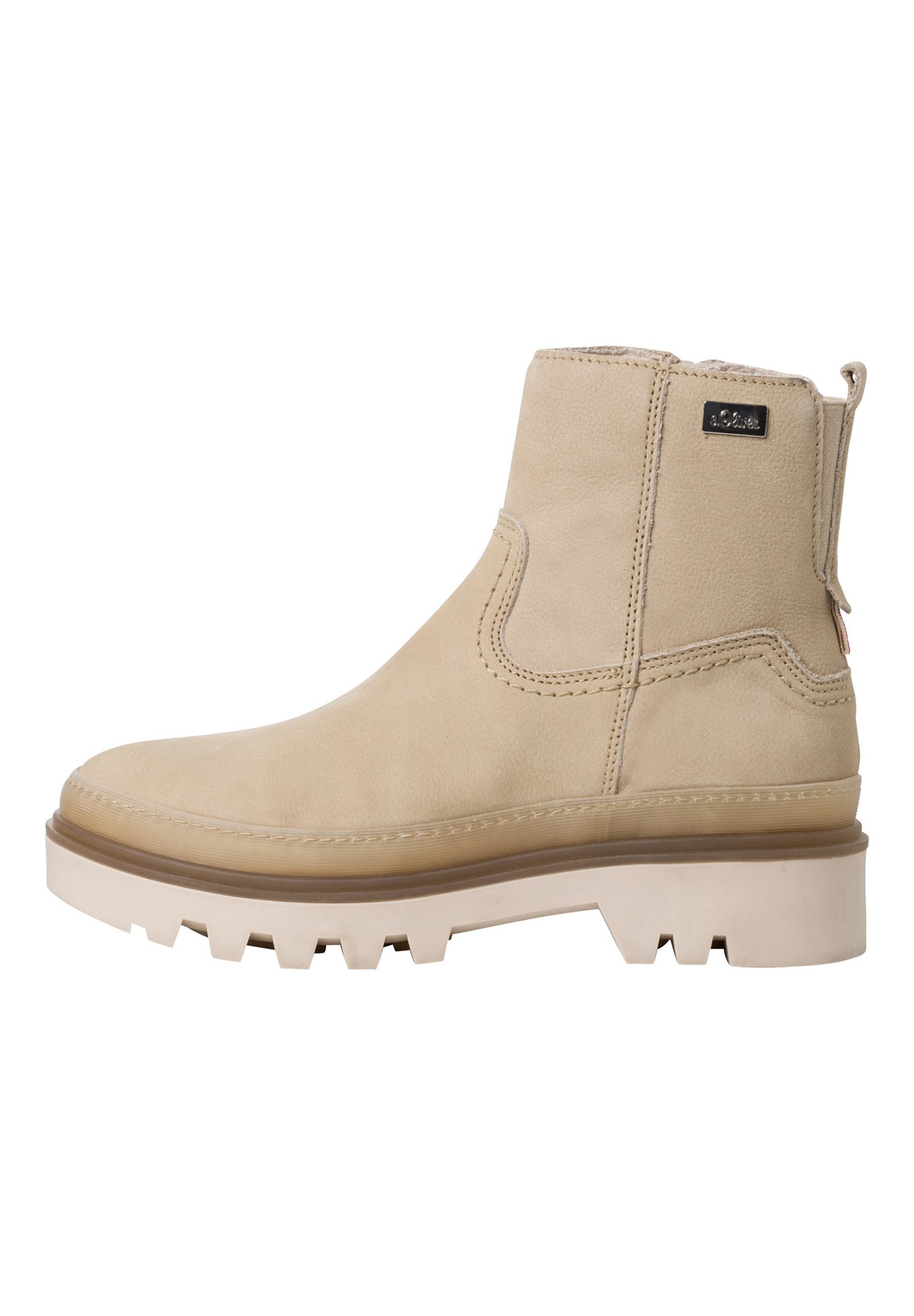 s.Oliver Korte laarzen - beige/Beige - Zalando.nl