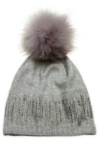 Caspar Beanie - hellgrau