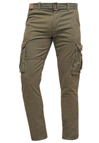 WILLIAM - Pantalon cargo - army
