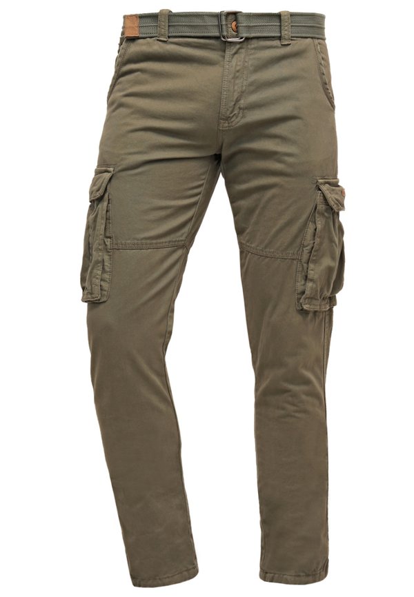 WILLIAM - Cargo trousers - army3