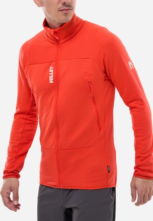 FUSION GRID  - Veste polaire - orange