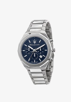 Maserati STILE - Chronograph watch - silberfarben/blau