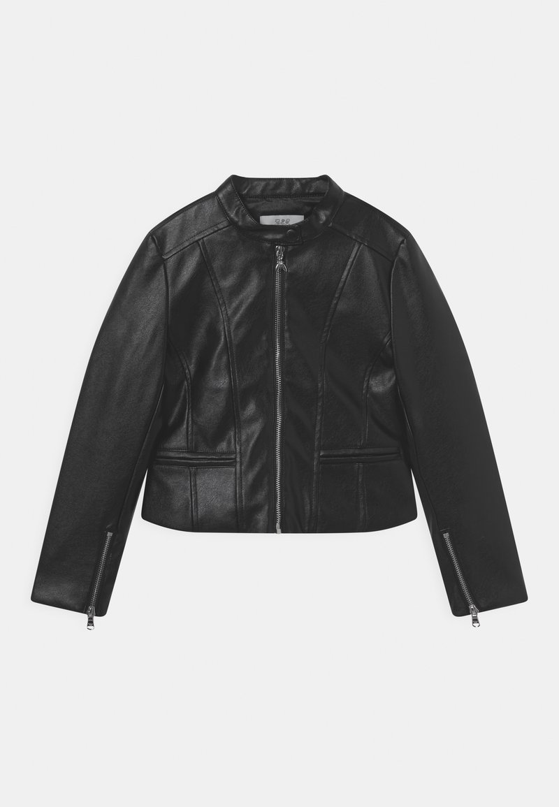 Patrizia Pepe BIKER ECOPELLE MINIME - Giacca in similpelle - black