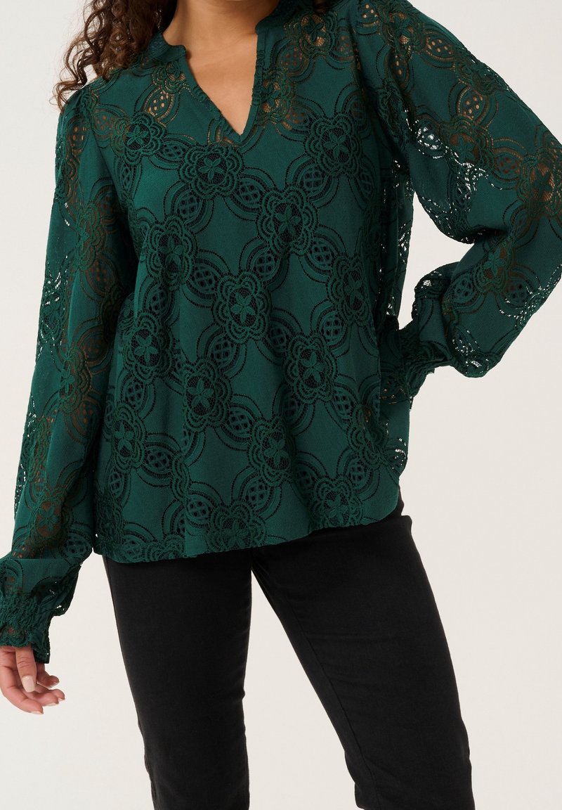 Culture Blůza - dark green