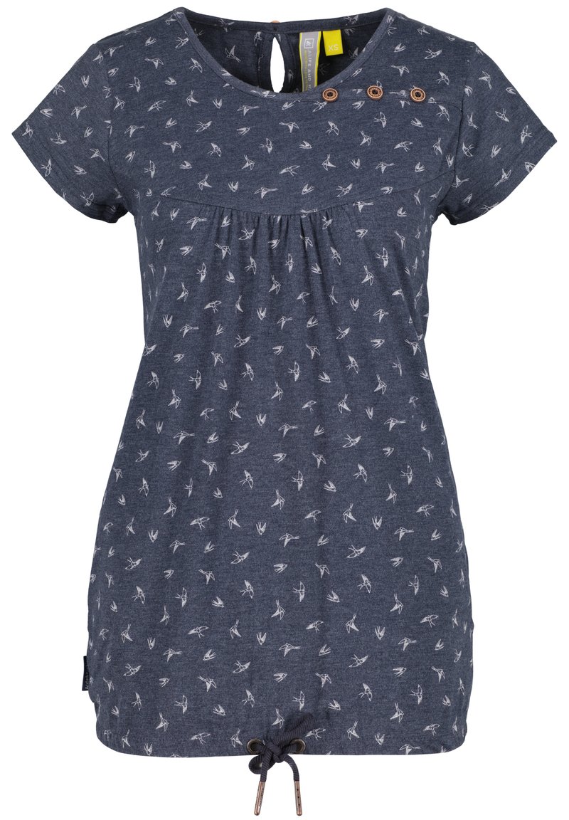 alife & kickin T-shirt print blauw alife & kickin T-shirt print blauw