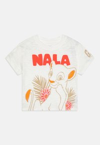 GAP DISNEY LILO & STITCH GIRL - Marškinėliai su spaudiniu - new off-white