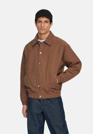 BRATT LIFE T2T PADDED COACH - Žieminė striukė - friar brown