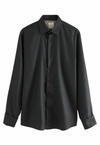 Next TRIMMED EASY DOUBLE CUFF - REGULAR FIT - Businesshemd - black