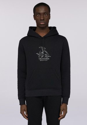 RICAMO GENTLE SOCIETY - Hoodie - black milano