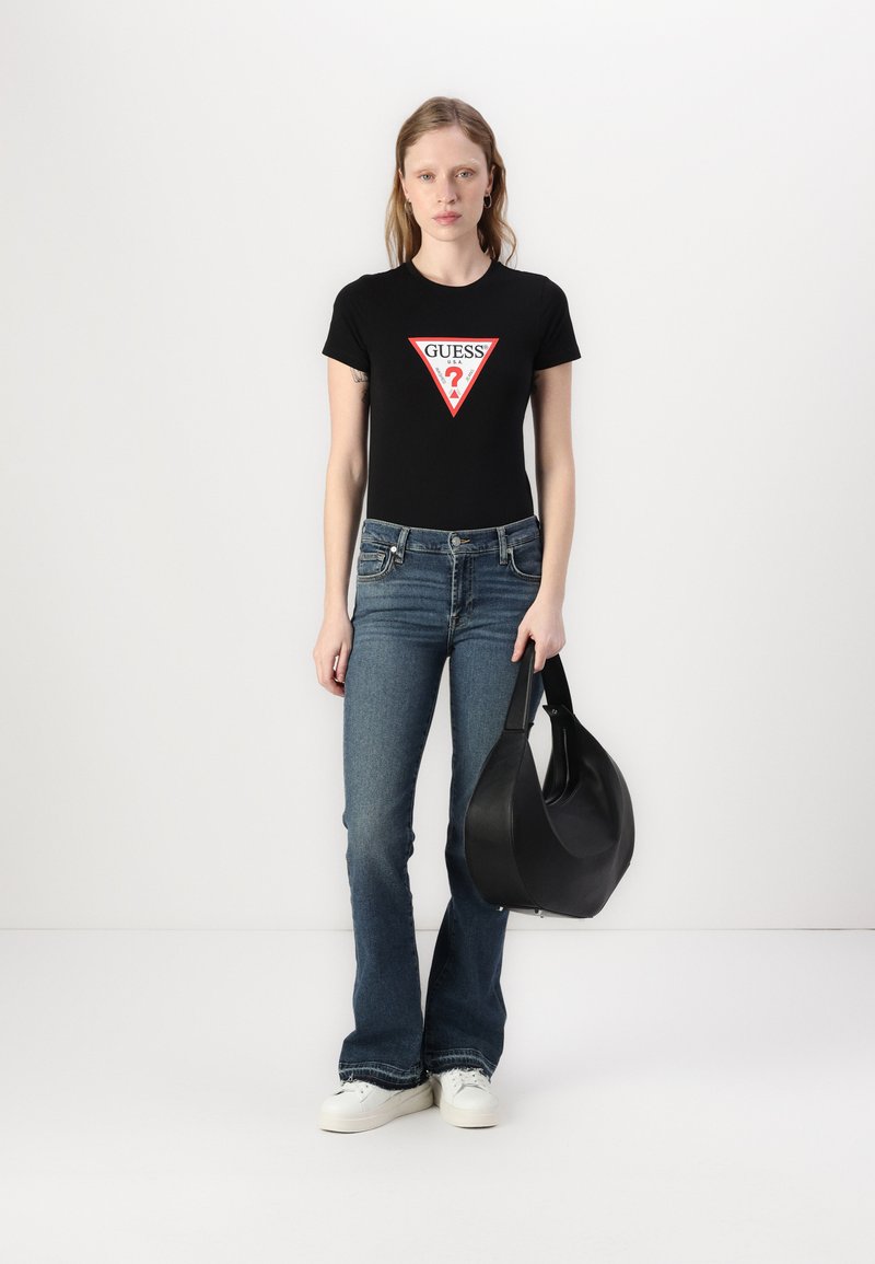 7 For All Mankind | Jeans | 7 For All Mankind A Pocket Bootcut Womens Distressed Low Rise Denim Jeans Sz 29 661b69ecb3ef62ce43f3cca5