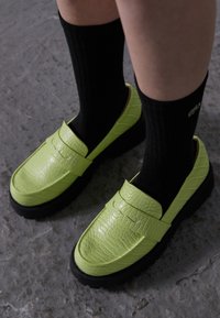 Não selecionado, green 