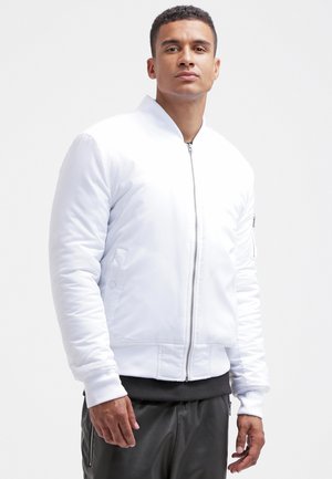 BASIC - Bomber Jacket - white