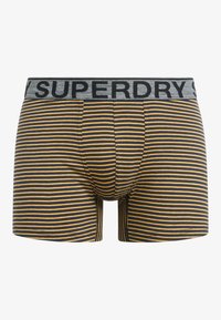 Superdry & Co 3ER PACK - LOGOBUND  - Calzoncillos - navy navy stripe dark indigo marl