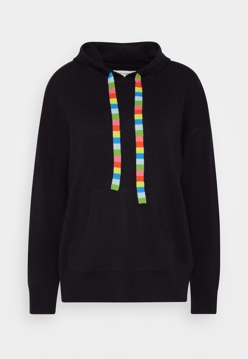 Damen Sweatshirts | CHINTI & PARKER RAINBOW DRAWSTRING HOODIE Strickpullover navy/multi/dunkelblau - HW13464 Damen Sweatshirts | CHINTI & PARKER RAINBOW DRAWSTRING HOODIE Strickpullover navy/multi/dunkelblau - HW13464