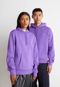 Lacoste Sweatshirt com capuz - purple