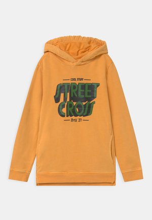 ROUND HOOD - Sweat à capuche - beeswax
