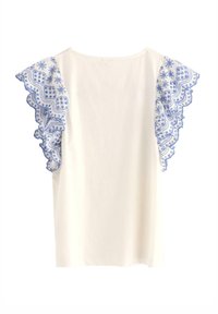 Lindex T-Shirt print - light dusty blue