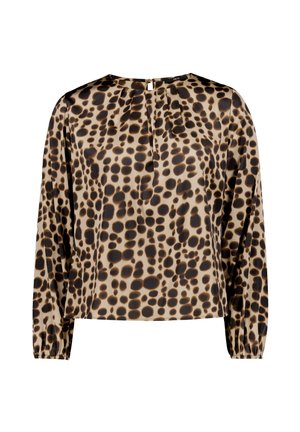 zero, Blouse - beige brown