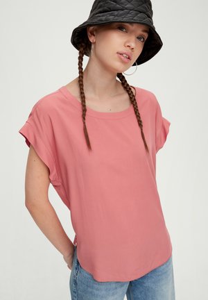 DOTÉ D’UNE FENTE DANS LE DOS - Blouse - papaya