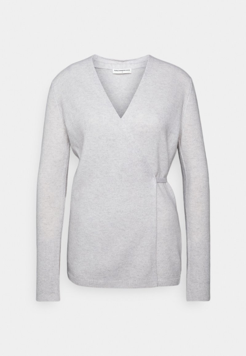 pure cashmere Kofta - light grey