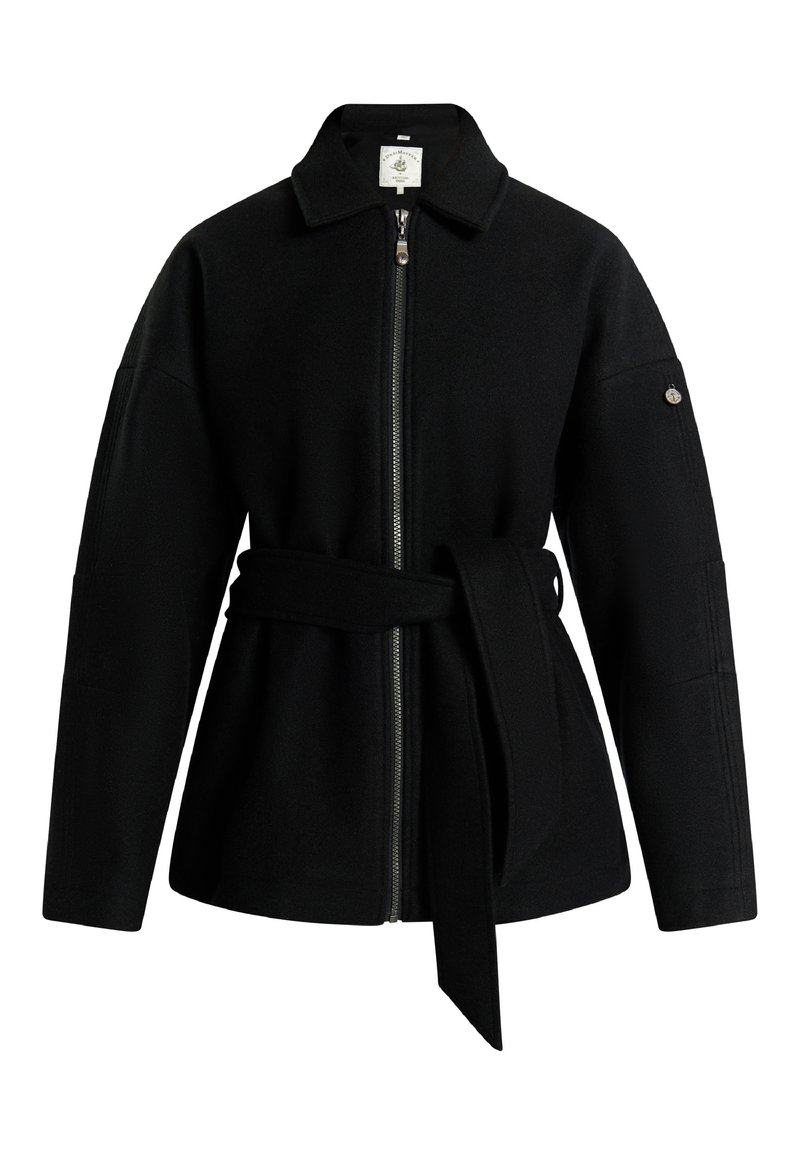 dreimaster Lichte jas zwart