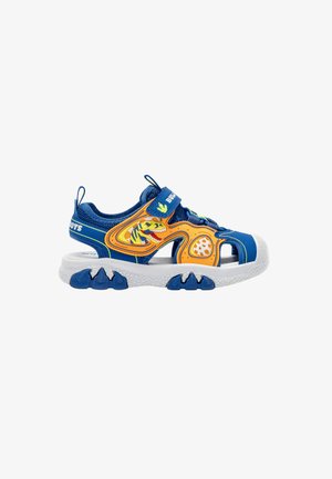 bull boys, T-REX LIGHTS SANDALO BAMBINO STRAPPO - Outdoorsandalen - blu