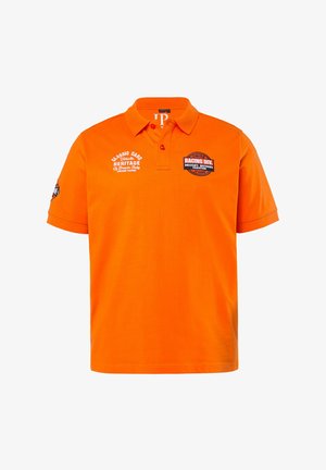 JP1880, JP 1880 POLO SHIRT, SHORT SLEEVE, BADGES, UP TO 8 XL - Poloshirt - orange