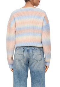 QS Strickpullover - salmon