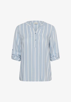 Kaffe Curve, KCSIDA BLOUSE - Pluus - blue fog chalk stripe