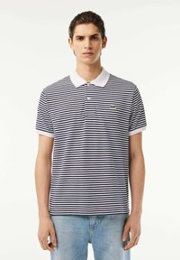 Lacoste - MC - Pólóing - blanc bleu marine522 Miniatűr kép 1