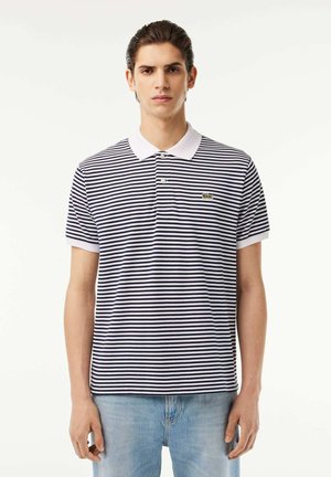 MC - Poloshirt - blanc bleu marine522