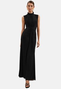Reiss DANIELLA RUCHED - Maksi garuma kleita - black