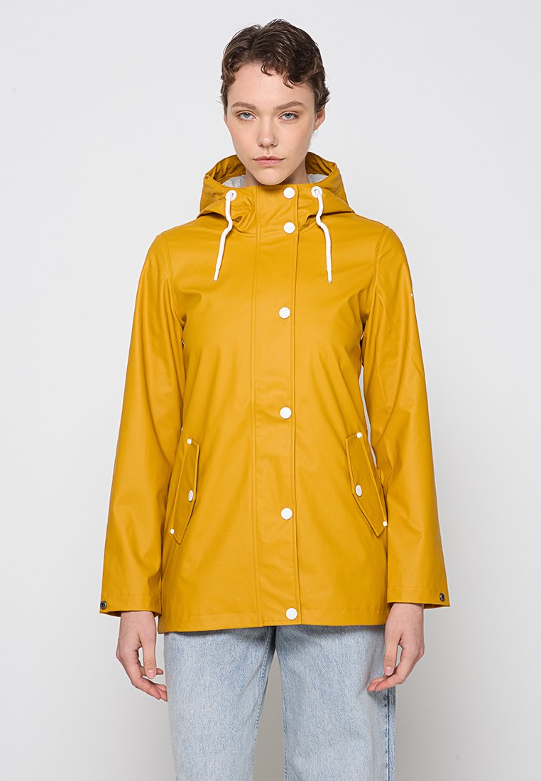dreimaster Regenjas okergeel
