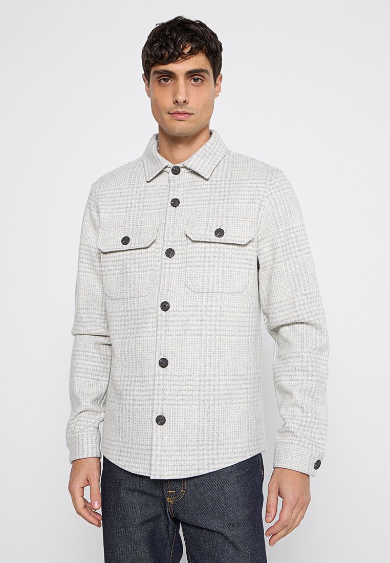 PROFUOMO Overhemd lichtgrijs PROFUOMO Overhemd lichtgrijs