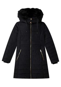 Stradivarius Wintermantel - black