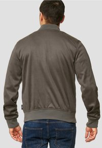 INDICODE JEANS WAYNE - Veste en similicuir - dark grey