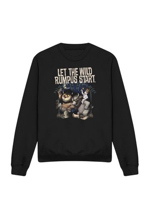 Cotton Soul, WHERE THE WILD THINGS ARE/WILD RUMPUS - Sweatshirt - black