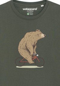 watapparel FAHRRADBÄR - Sweater - khaki
